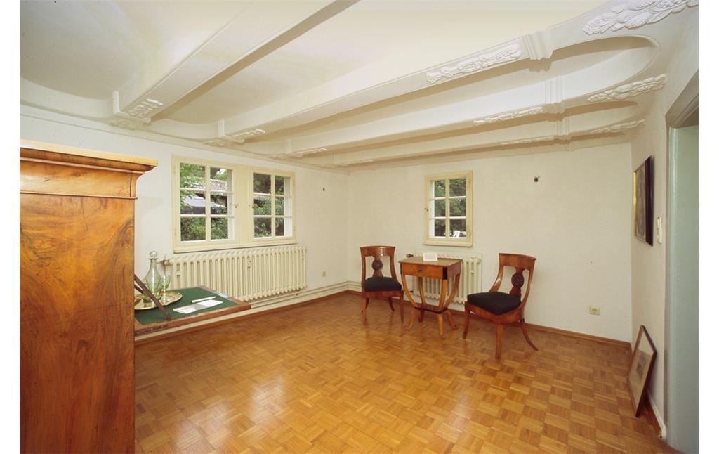 Der Kleine Salon mit Kölner Decke im Obergeschoss des Stroof-Hauses (2008).