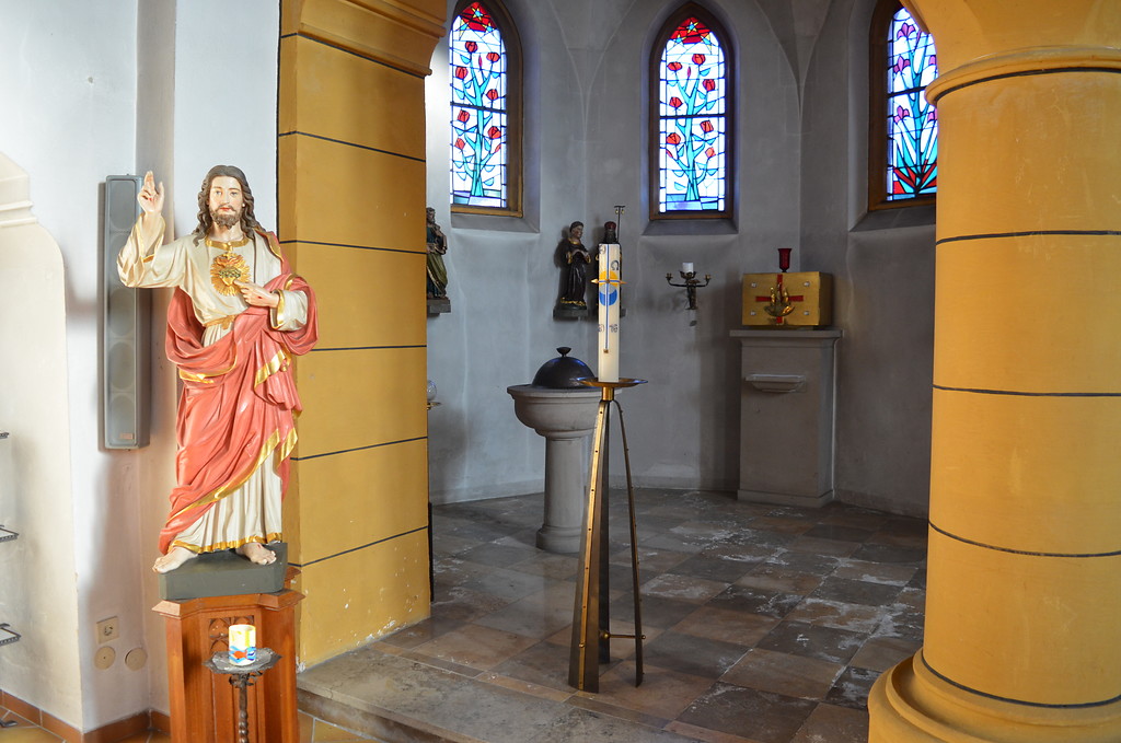 Nische in der katholischen St. Joseph-Kirche Seibersbach (2017)