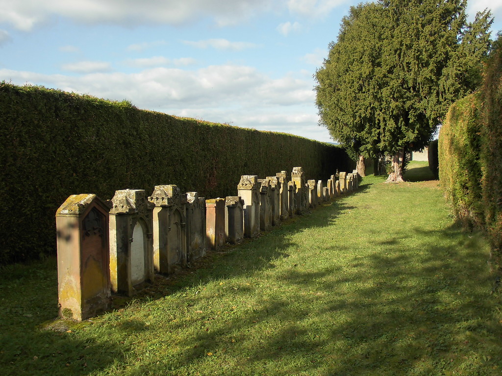 Jüdischer Friedhof in Kirrweiler in der Pfalz (2017)