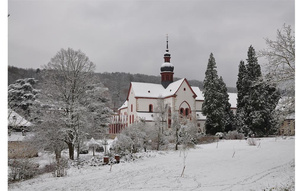Kloster Eberbach im Winter