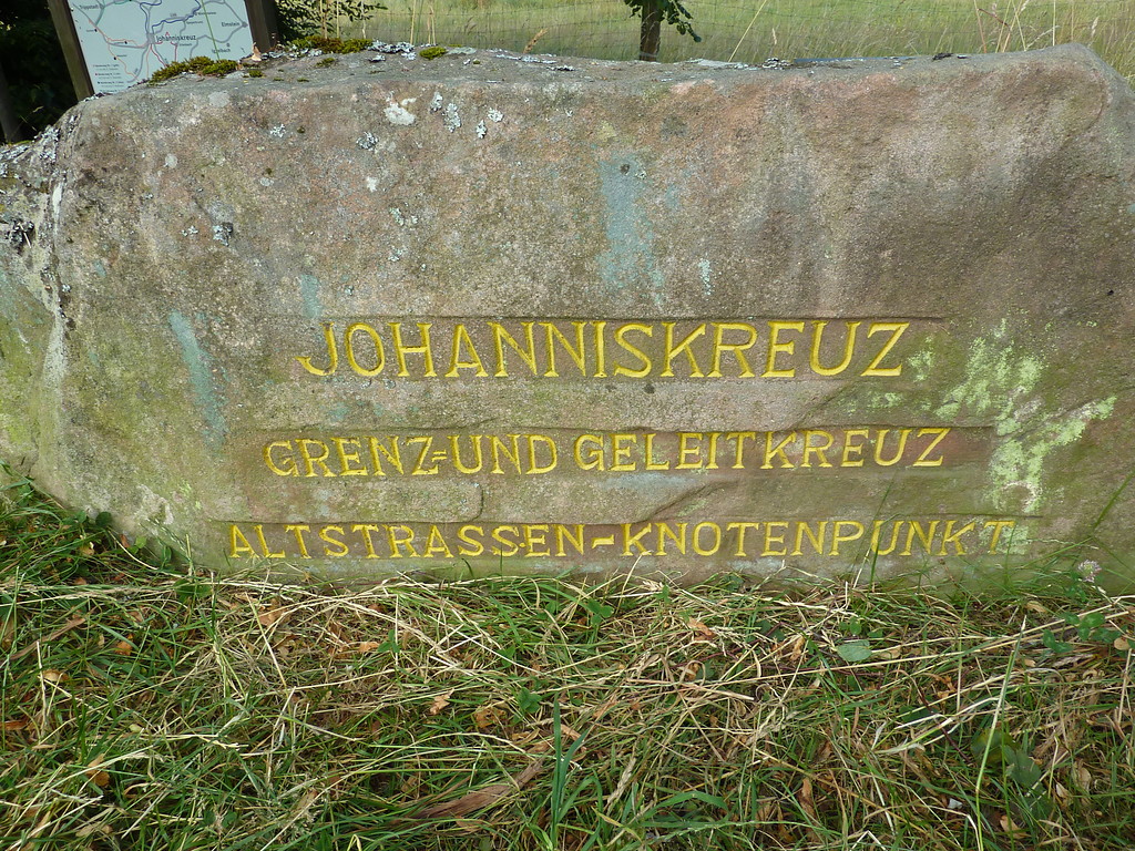 Ritterstein Nr. 111 Johanniskreuz Grenz- und Geleitkreuz Altstrassen-Knotenpunkt in Johanniskreuz (2013)