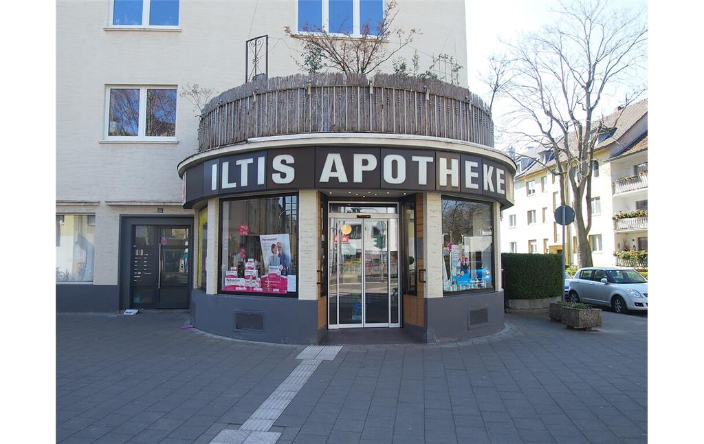 Die Iltis Apotheke in Köln-Neuehrenfeld (2022).