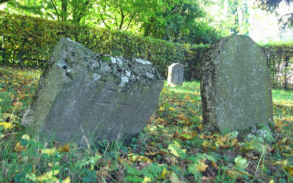 Grabsteine auf dem Jüdischen Friedhof im Heidweg in Viersen-Süchteln (2013).