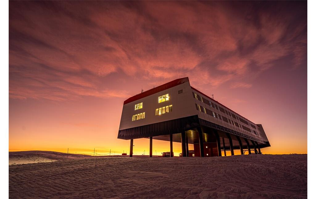 Neumayer-Station in der Antarktis