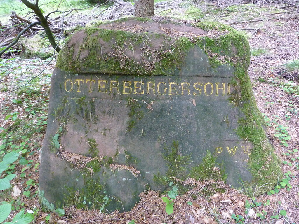 Ritterstein Nr. 139 Otterbergersohl nordöstlich von Mölschbach (2014)