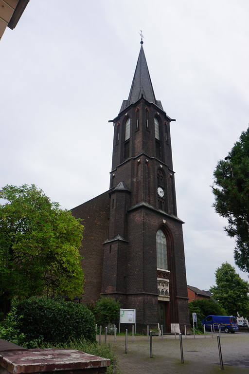 Oberhausen-Holten, Historische Altstadt, katholische Kirche St. Johann (2017)
