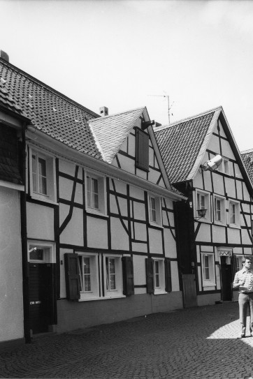 Fachwerkwohnhaus Aufm Keller, Kirchplatz 8 in Wülfrath (1978)