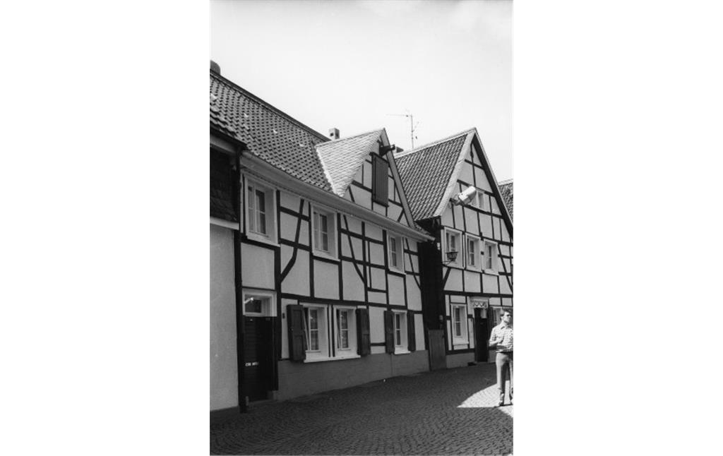 Fachwerkwohnhaus Aufm Keller, Kirchplatz 8 in Wülfrath (1978)
