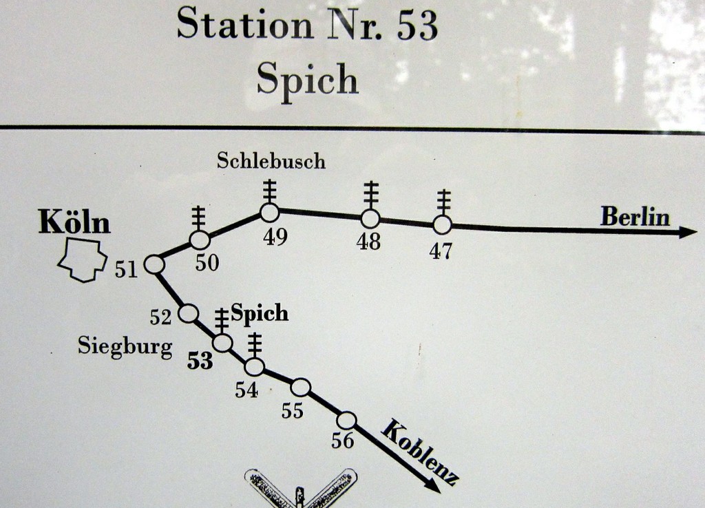 Erläuterungen zur Telegrafenstation Nr. 53 am Forsthaus Telegraf in der Wahner Heide (2011).