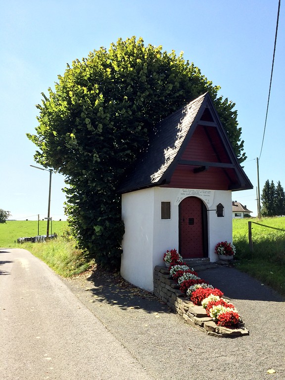Kopflinde der St.-Andreas-Kapelle in Kürten-Biesenbach (2016)