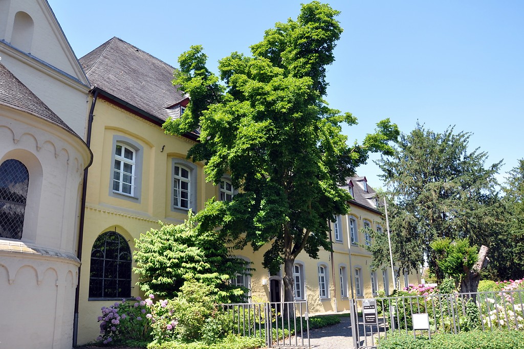 Barockes Nebengebäude des früheren Benediktinerinnenklosters Neuwerk in Mönchengladbach (2017).