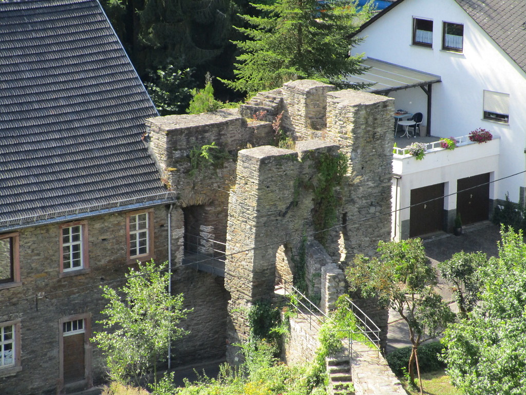 Mühlentorturm der Stadtbefestigung in Oberwesel (2016)