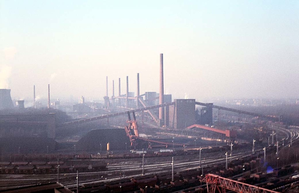 Gesamtanlage Kokerei Zollverein in Essen, Luftbild 1982