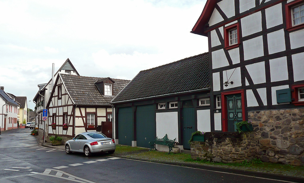 Fachwerkhäuser in der Adelheidisstraße in Vilich (2014)