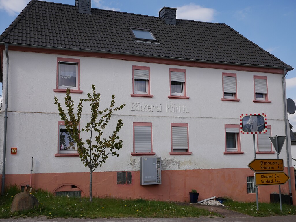 Das Wohngebäude in der Hauptstraße 10 in Hottenbach (2022)