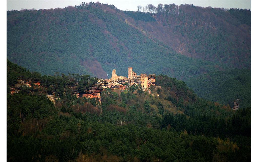 Die Ruine Altdahn der Dahner Burgengruppe (2006)