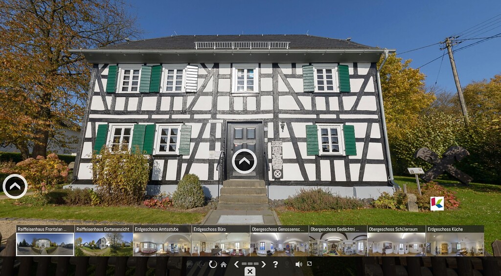 Das Museum Raiffeisenhaus in Flammersfeld - ein virtueller Rundgang (2021)
