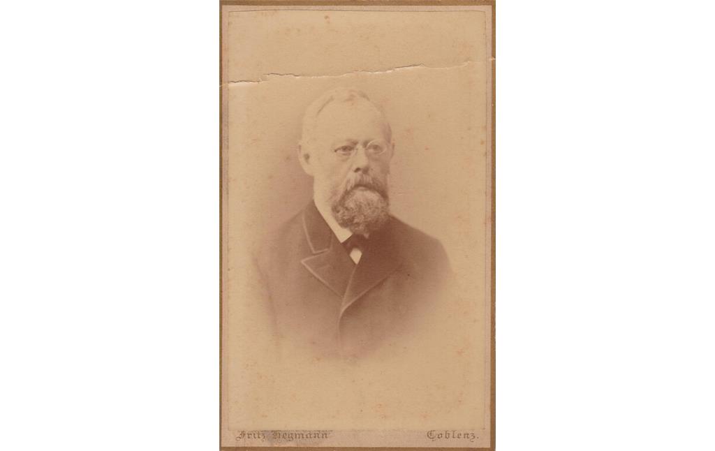 Portrait des Bendorfer Industriellen Franz Remy (um 1880)
