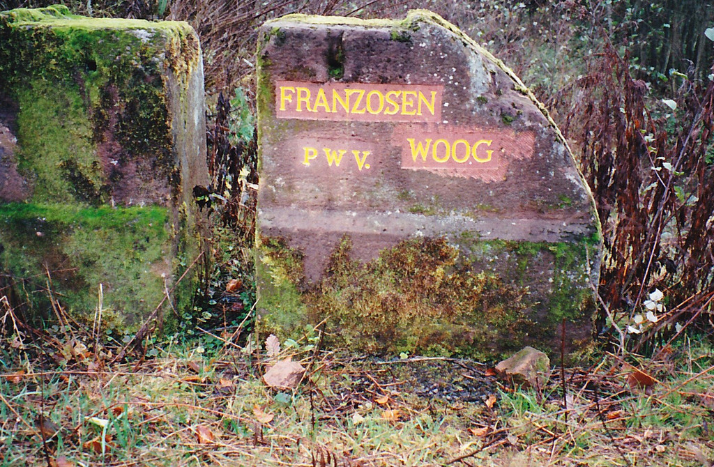 Ritterstein Nr. 163 "Franzosenwoog" bei Hochspeyer (1993)