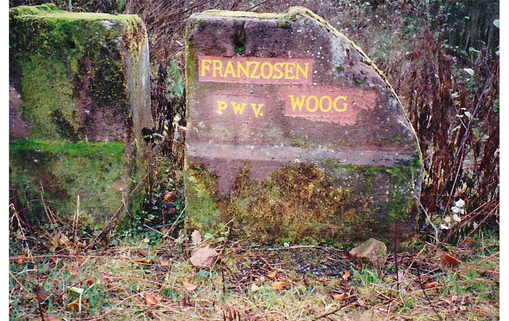 Ritterstein Nr. 163 "Franzosenwoog" bei Hochspeyer (1993)