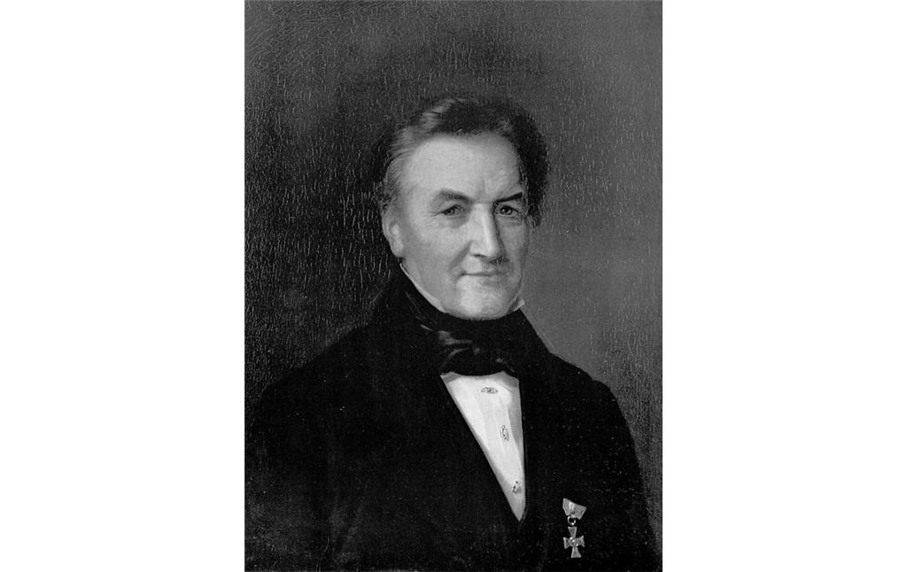 Maximilian Friedrich Weyhe (1775-1846), Porträt 1842 von Georg Wilhelm Volkhart (18151876).