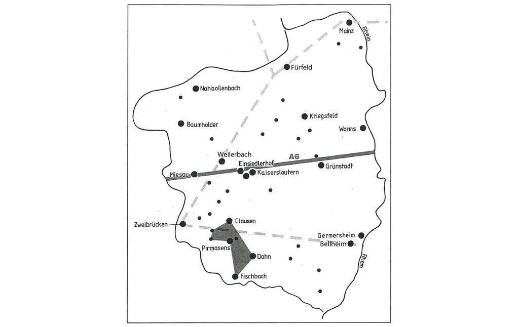 Der Kalte Krieg in Rheinland-Pfalz: große und mittlere Depots des amerikanischen Heeres