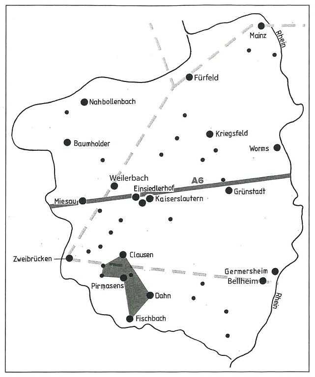 Der Kalte Krieg in Rheinland-Pfalz: große und mittlere Depots des amerikanischen Heeres