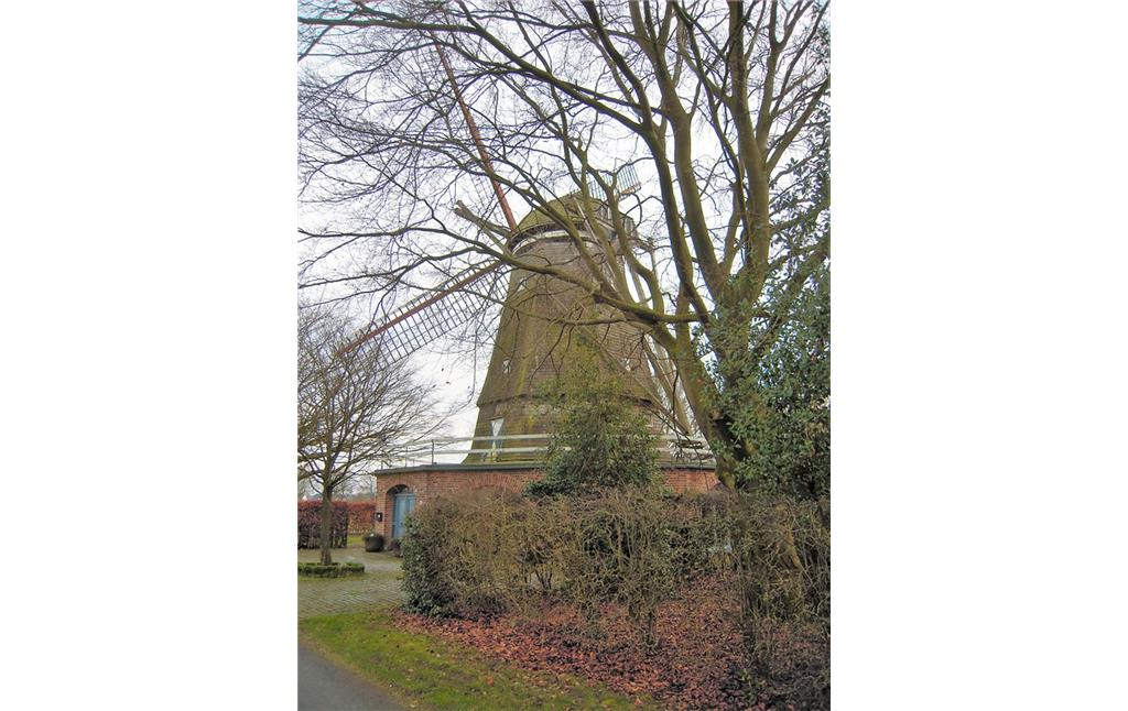 Rückansicht der Singendonk`schen Mühle in Kevelaer-Kapellen (2016)