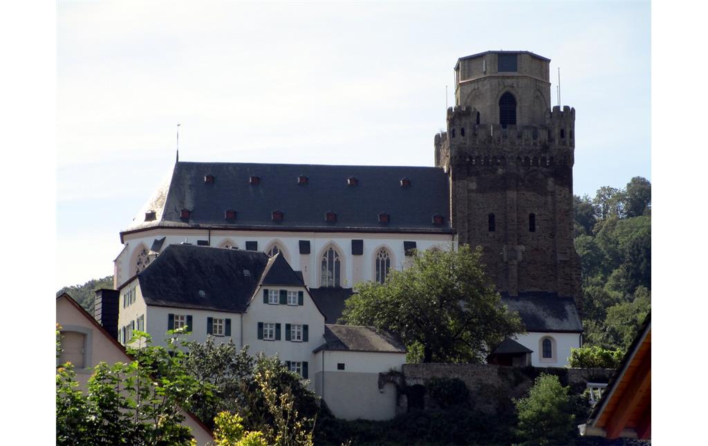 St. Martinskirche Oberwesel (2016): Blick auf die Kirche von Norden.