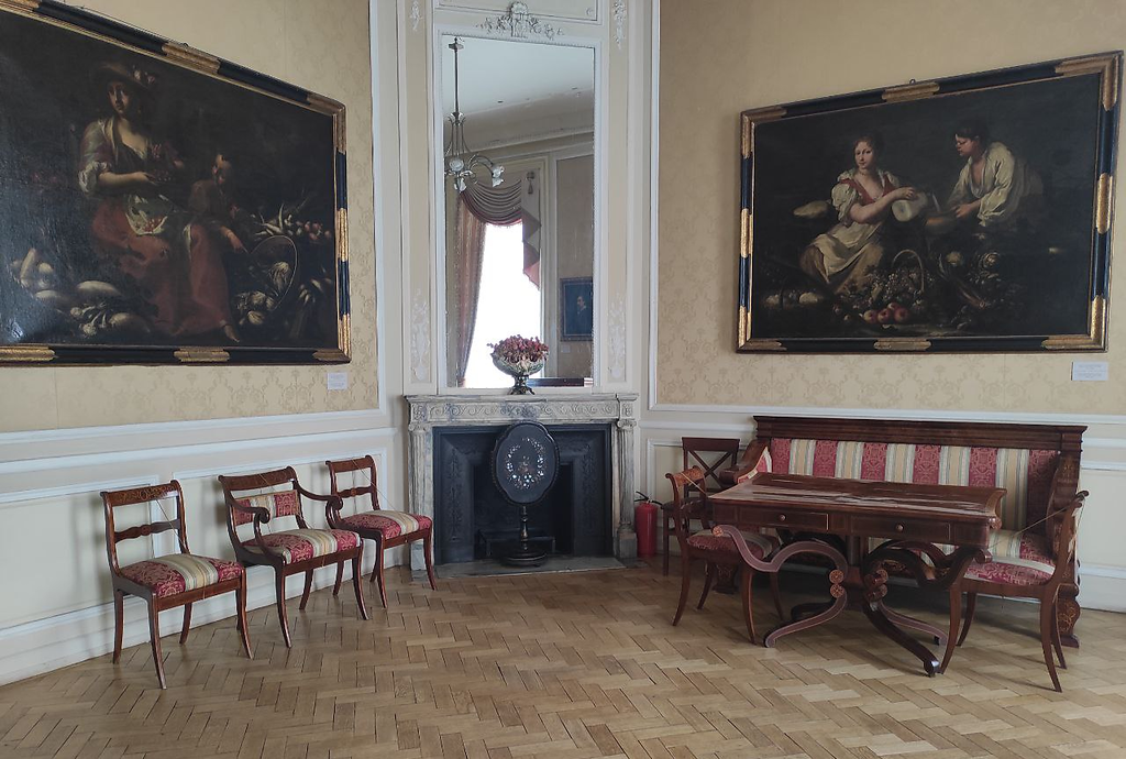 The living room of Potocki Palace (2021)