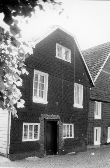 Fachwerkwohnhaus Damenhaus, Kirchplatz 5 in Wülfrath (1978)