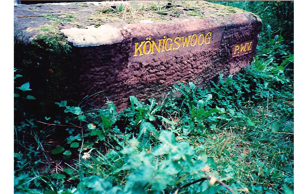 Ritterstein Nr. 56 "Königswoog" bei Merzalben (1994)