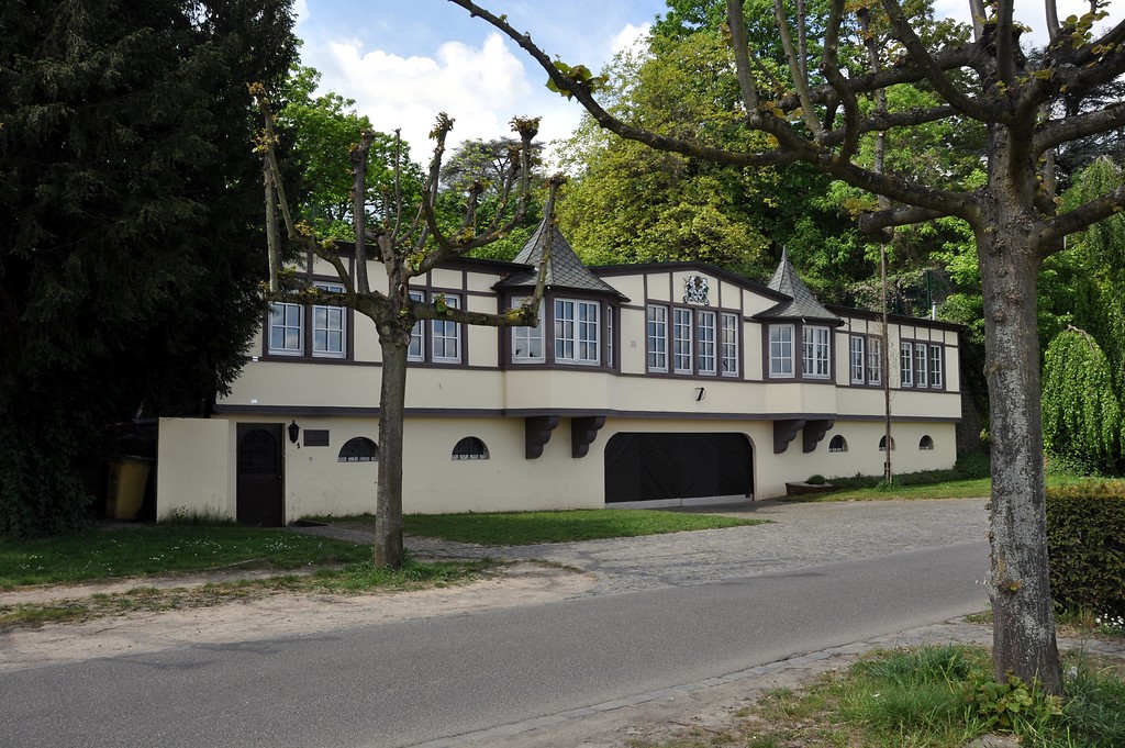 Boots- und Vereinshaus der ATV Gothia-Suevia am Wilhelm-Spiritus-Ufer in Bonn (2016)