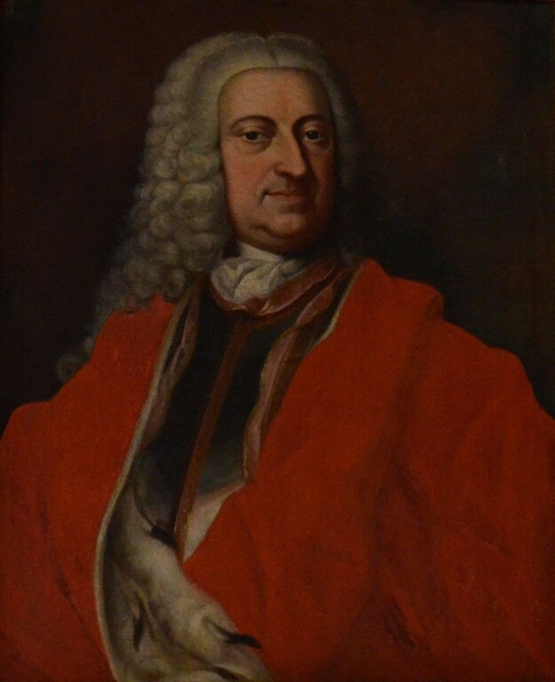 Porträtgemälde eines unbekannten Malers von Fürst Carl August von Nassau-Weilburg (ca. 1710)