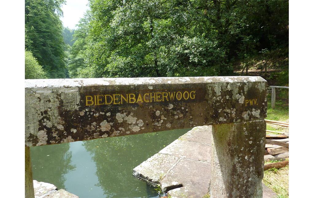 Ritterstein Nr. 156 Biedenbacherwoog im Leinbachtal (2014)