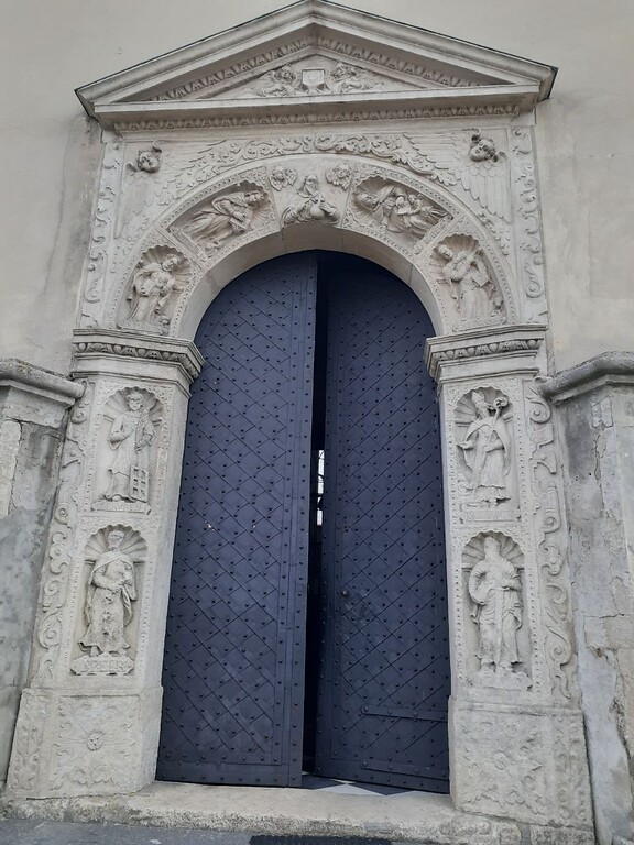 Entrance to the Monastery of the Basillian Order (2021)