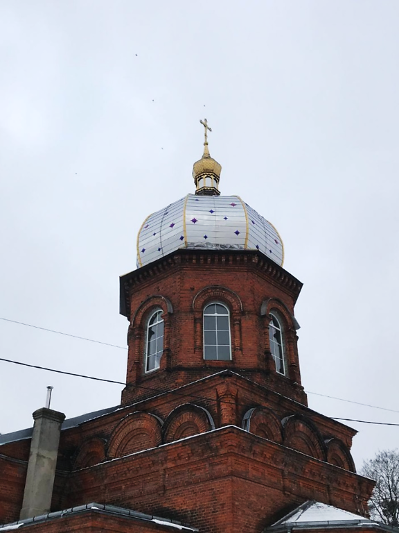 Upper part of St. Georges Church in Volodymyr-Volynskyi (2021)
