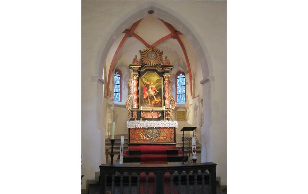 Altarnische der Wallfahrtskapelle St. Michael auf dem Michelsberg in Bad Münstereifel (2013)