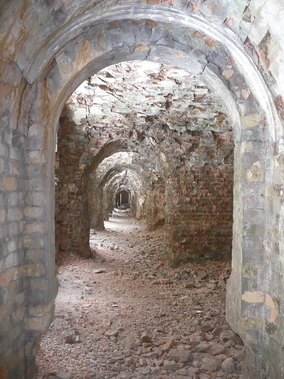 Inside Tarakaniv Fort
