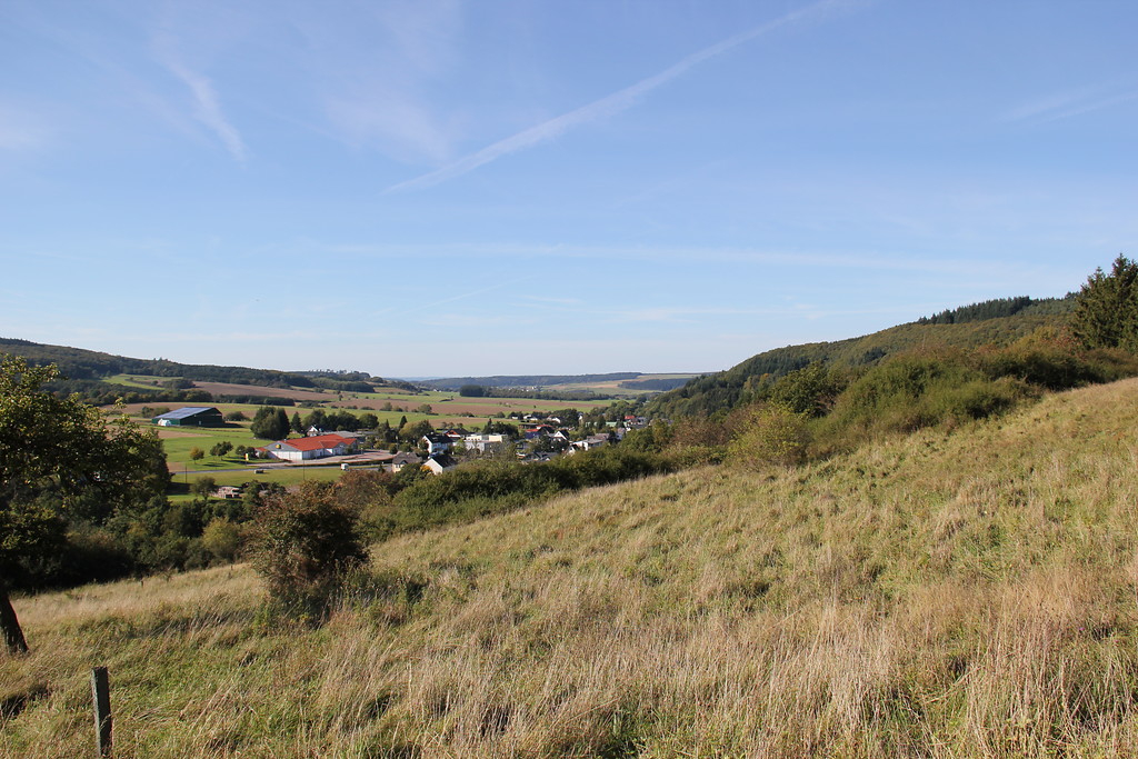 Lage des Dorfes Zermüllen in der Landschaft (2012)