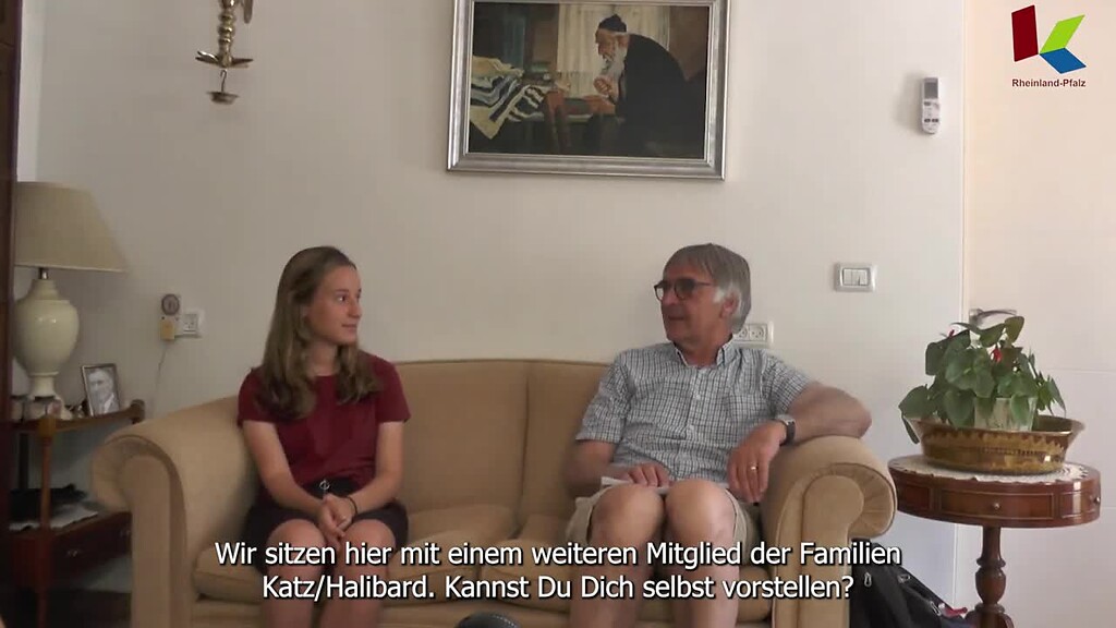 Interview von Christof Pies mit Naama Halibard, einer Nachfahrin aus der jüdisch-deutschen Familie Katz/Halibard aus Hottenbach (2022)