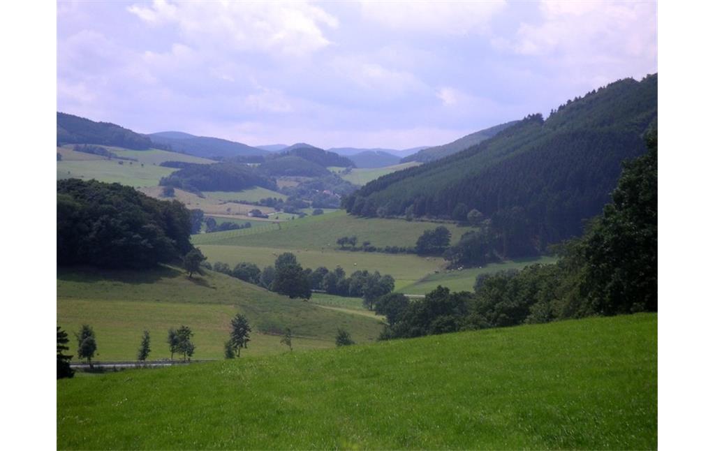 Das Sauerland bei Sundern-Altenhellefeld, Hochsauerlandkreis