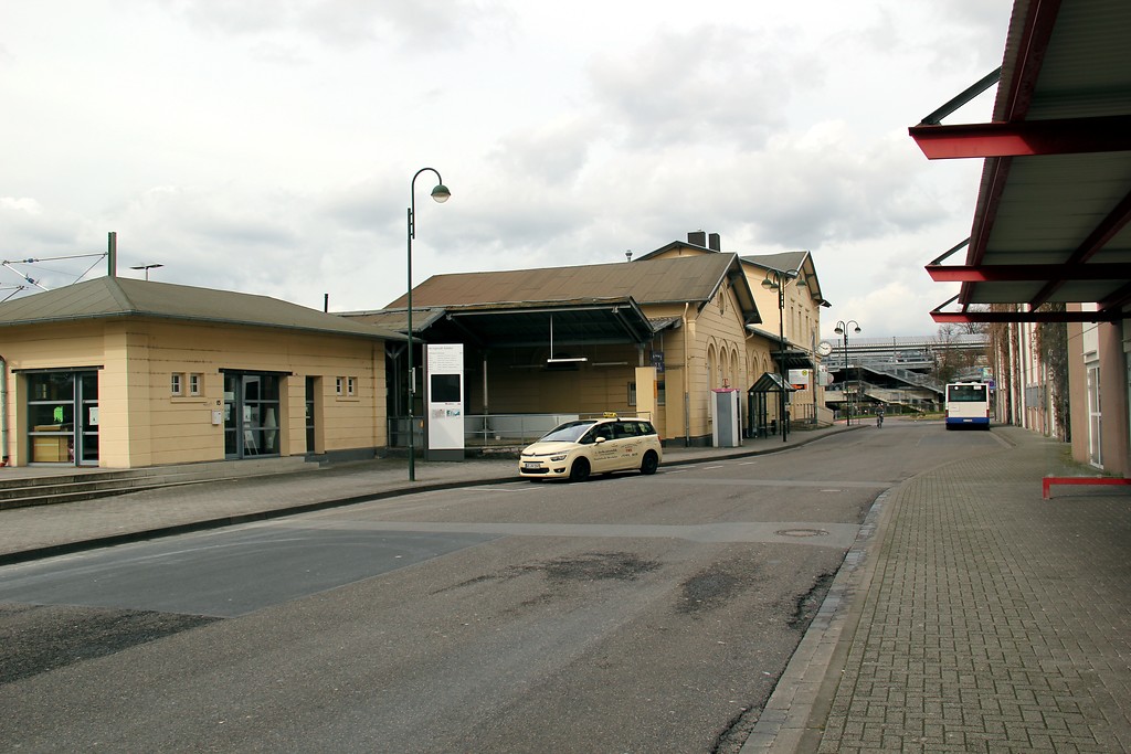 Gebäude des Bahnhofs Herzogenrath (2017)
