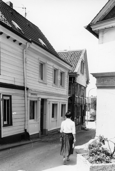 Wohnhaus Scheune, Heumarktstraße 7 in Wülfrath (1978).