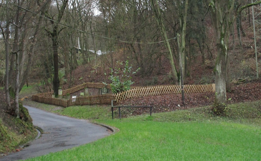 Gesamtansicht des neuen Judenfriedhofs "am Kesselberg" in Bad Breisig-Niederbreisig (2015).
