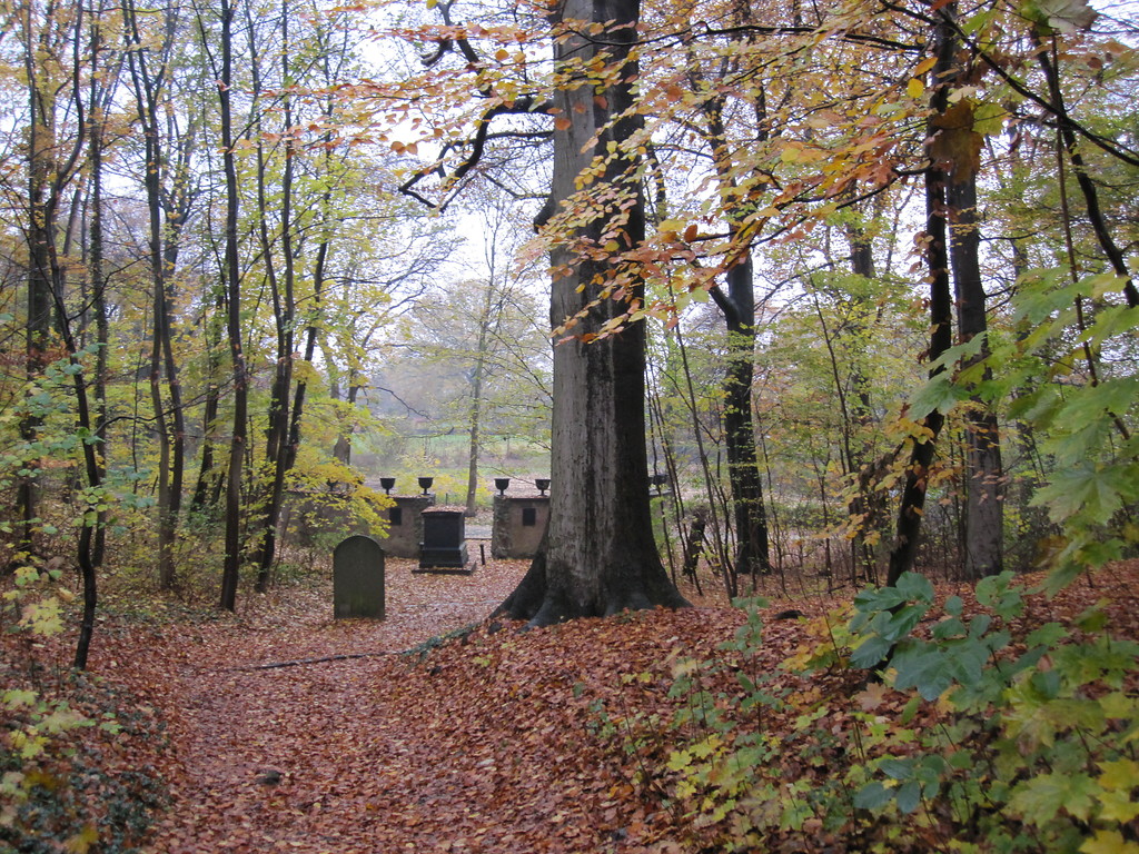 Umfeld des Moritzgrabes im Alten Park in Bedburg-Hau (2009)
