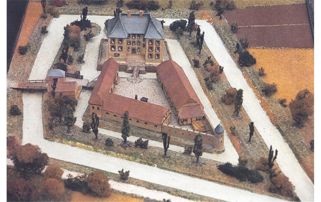 Rekonstruktionsversuch zu Burg Gronau (1995)