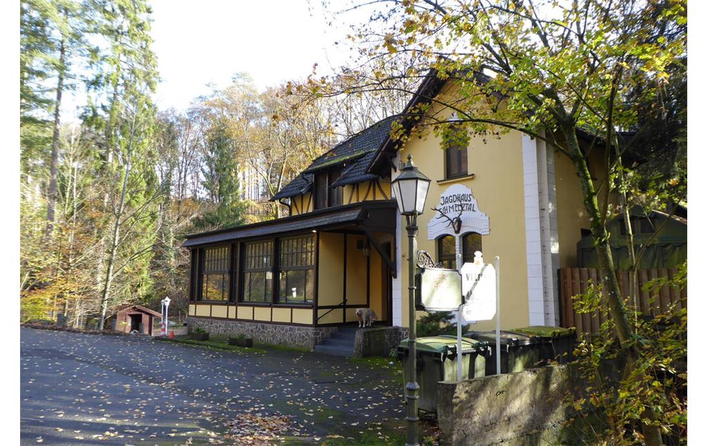 Gaststätte Jagdhaus im Schmelztal Jagdhaus im Schmelztal in Bad Honnef (2022).