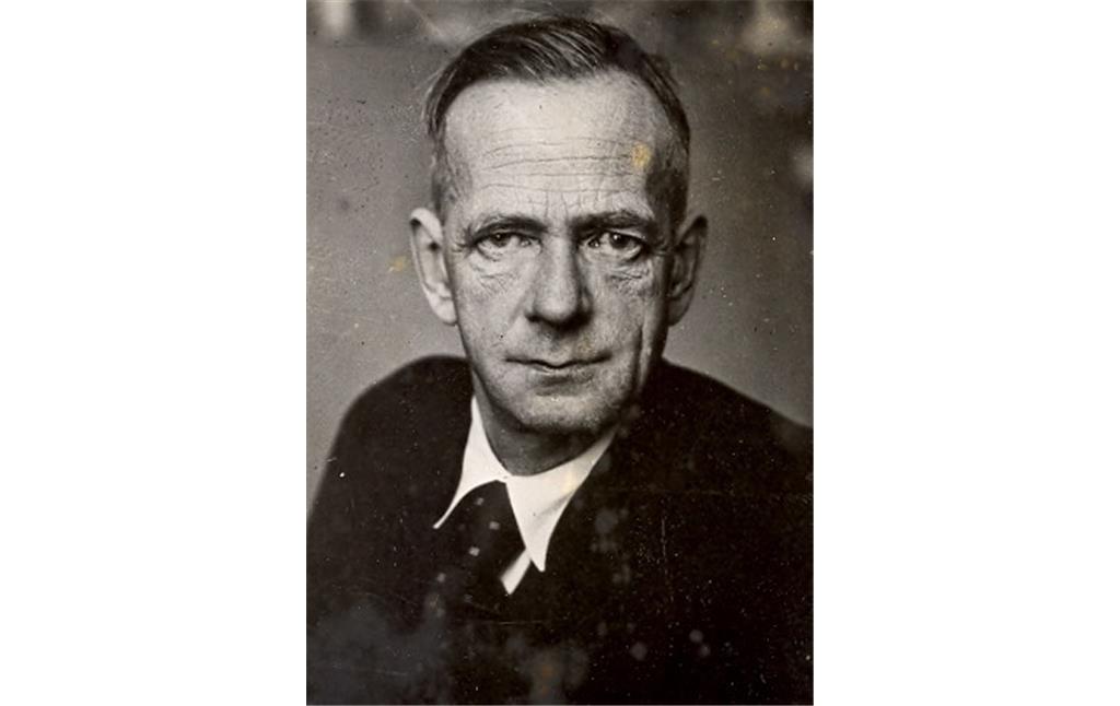 Der sozialdemokratische Politiker Kurt Schumacher (1895-1952).