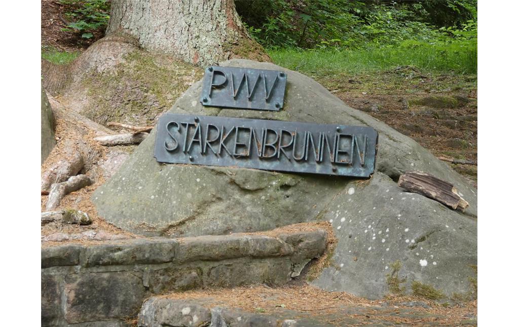 Ritterstein Nr. 223 "Starkenbrunnen" westlich von Ruppertsweiler (2022)